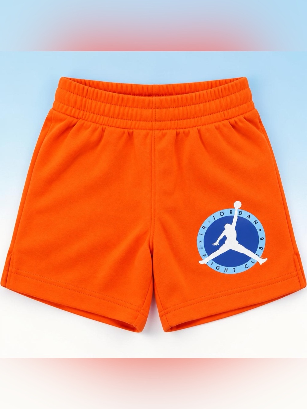 New JORDAN Nike Toddler Jumpman Boys Flight Player Fleece Orange Logo Size 2T